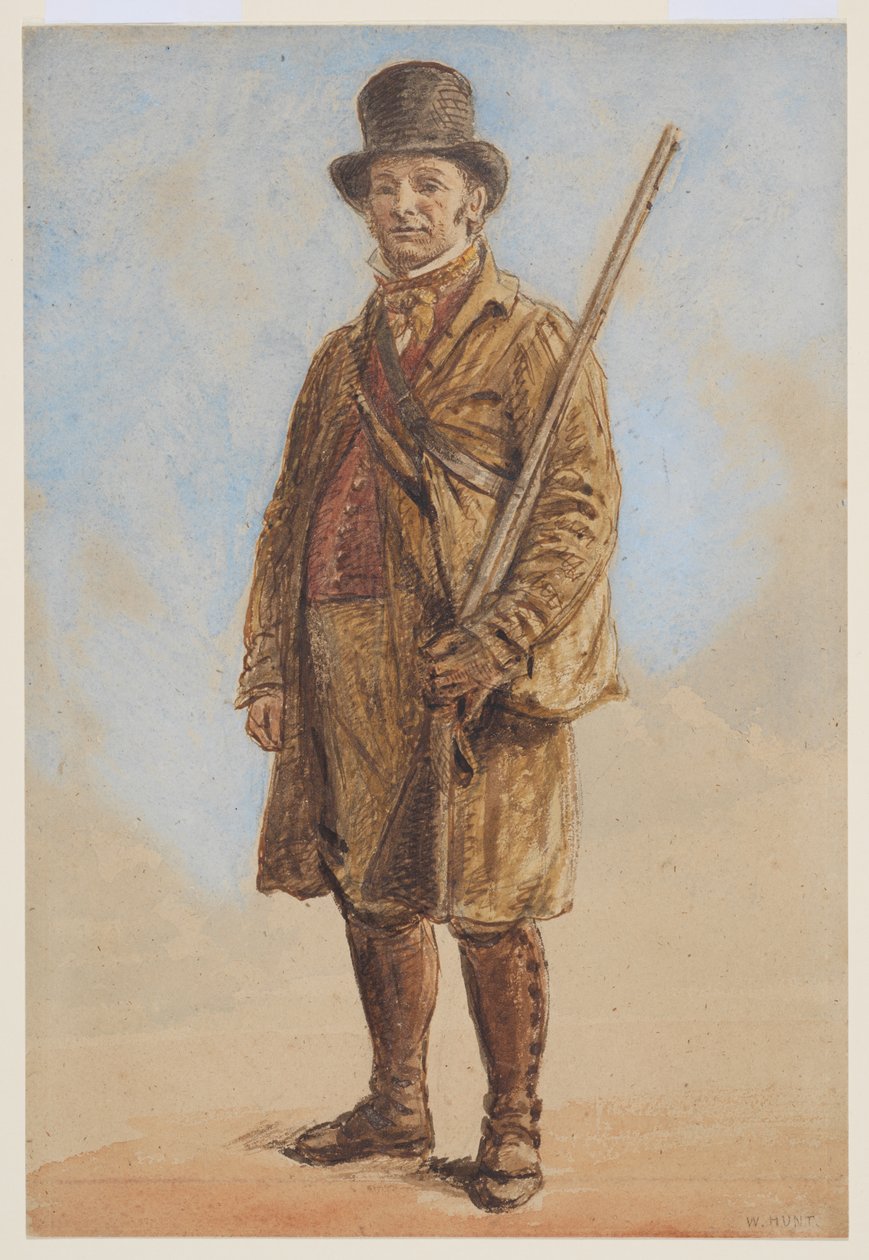 Le garde-chasse - William Henry Hunt