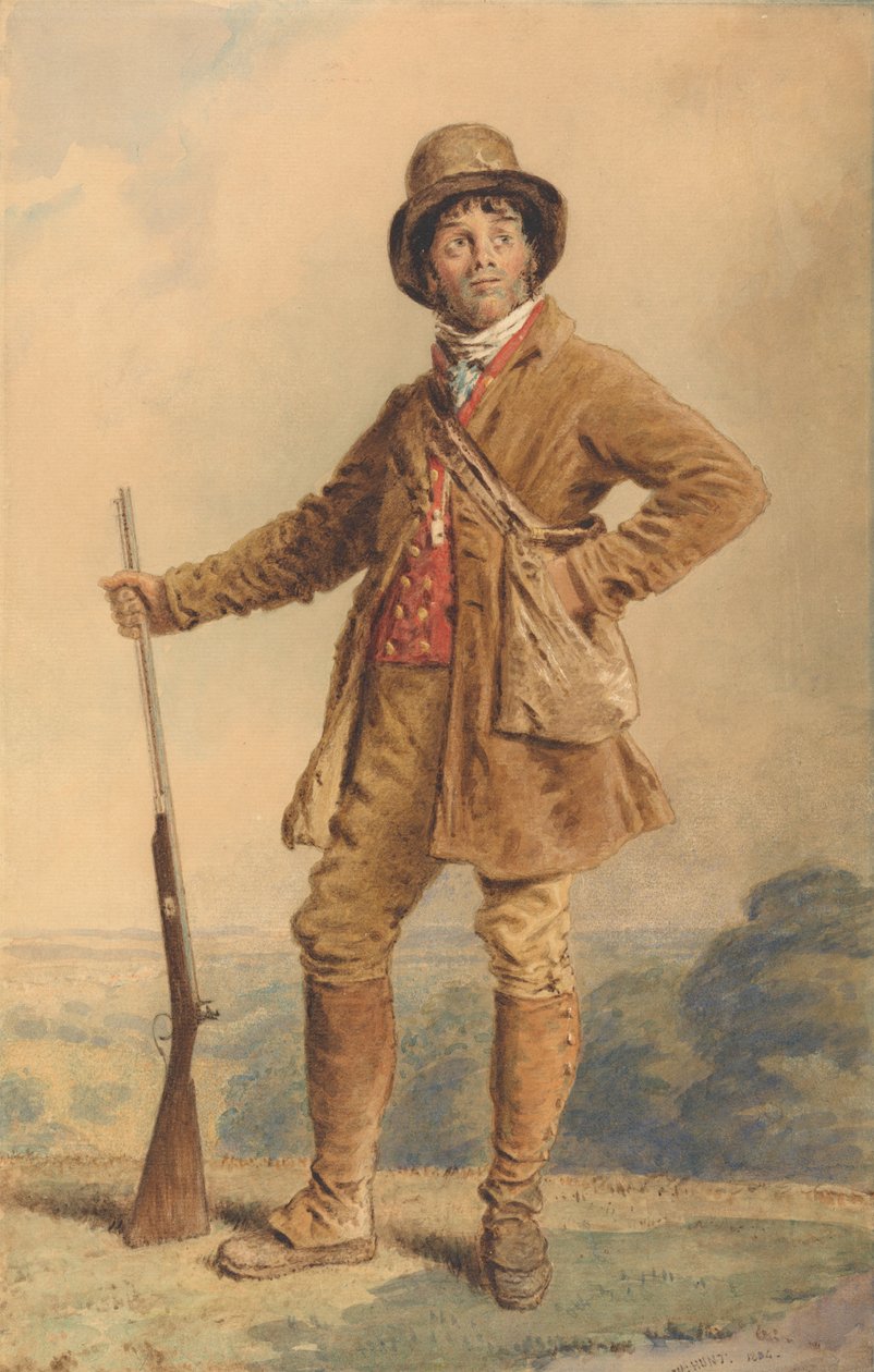 Le garde-chasse - William Henry Hunt