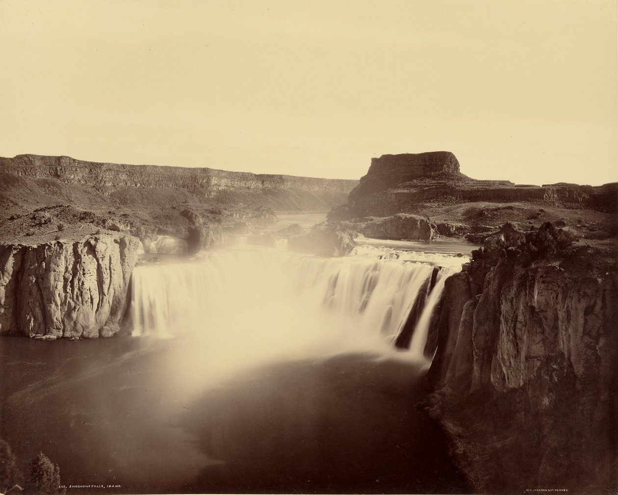 Shoshone Falls, Idaho - William Henry Jackson