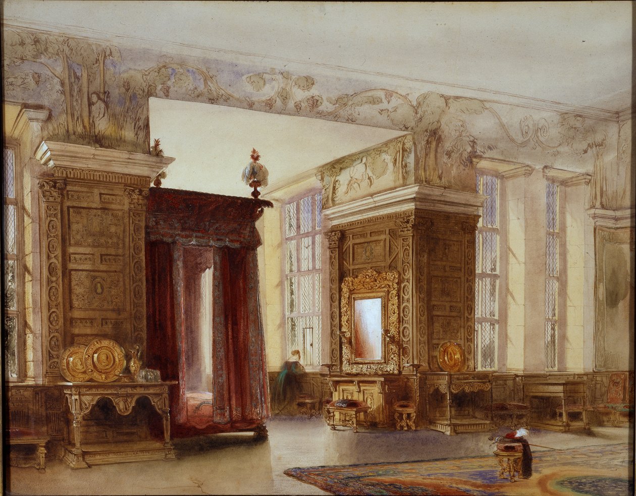 La Chambre de Présence à Hardwick - William Henry Lake Price