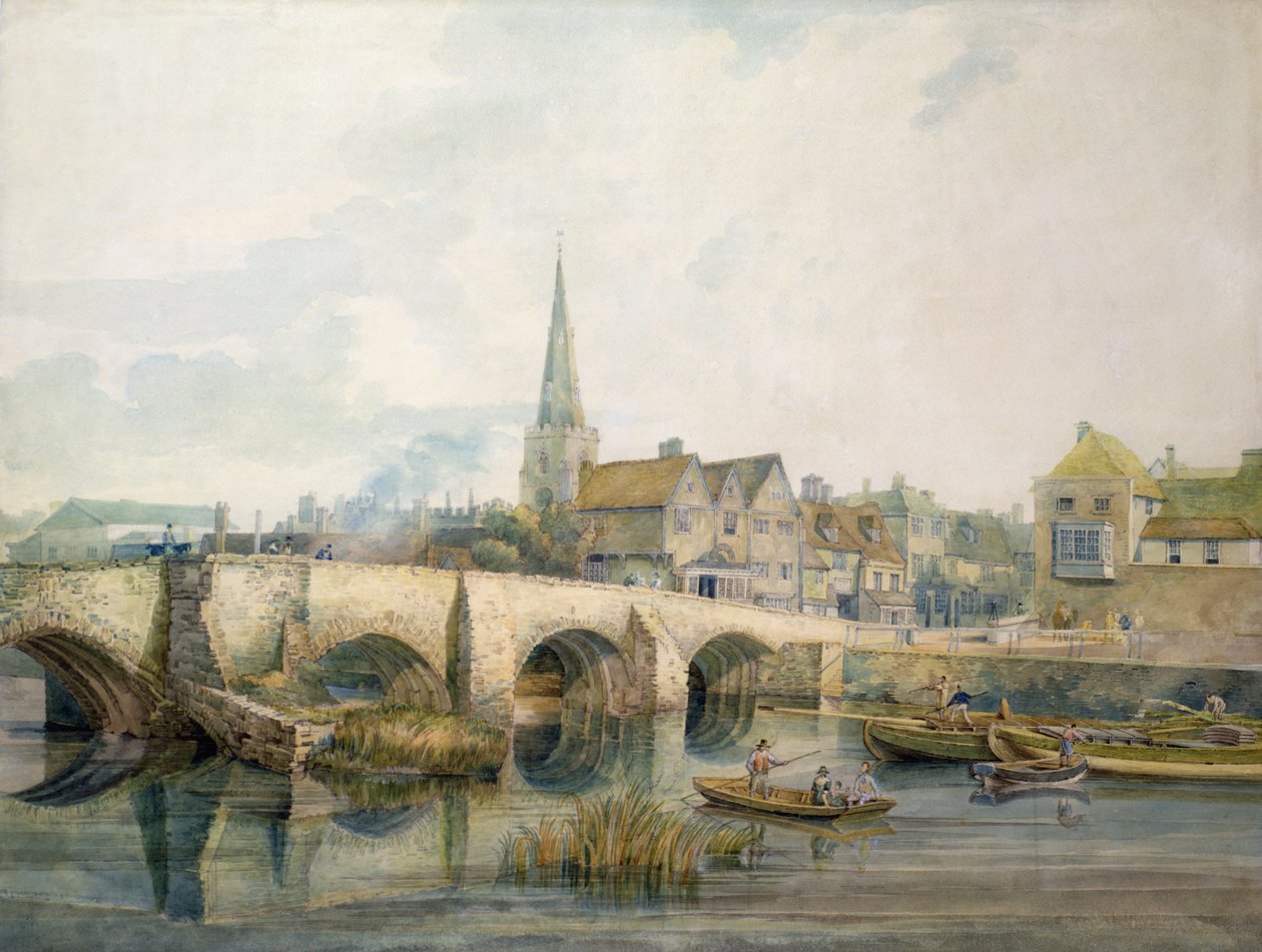 Pont de Bedford, Bedford - William Henry Pyne