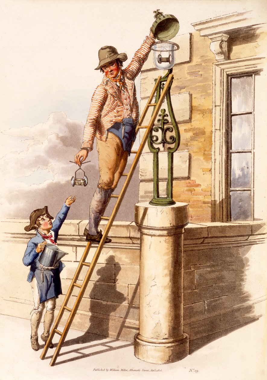 Allumeur de réverbères, de 