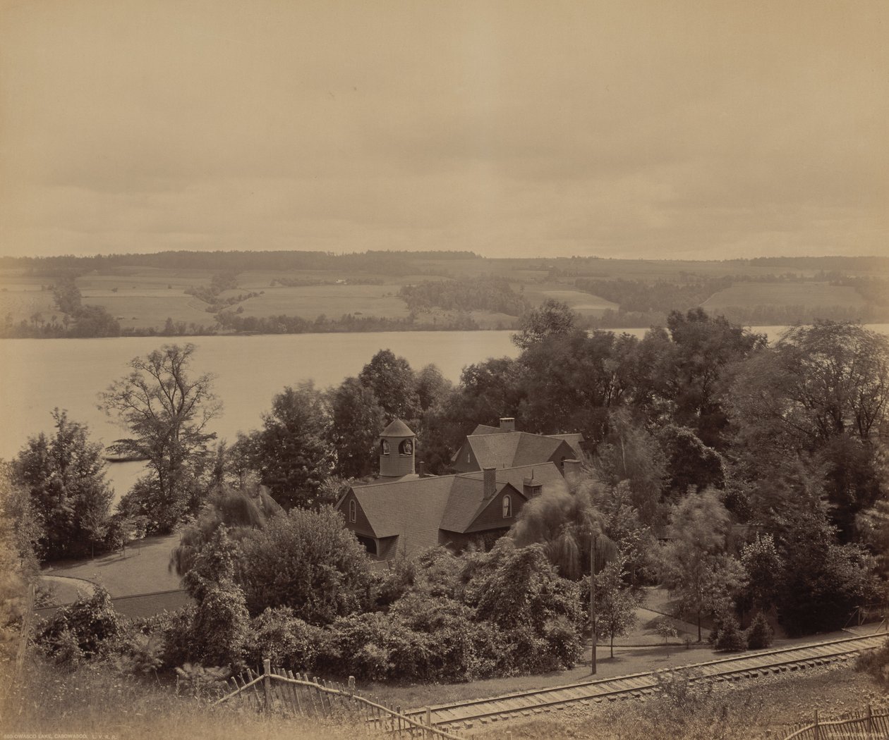 Lac Owasco, Casowasco, c. 1895 (photo) - William Herman Rau