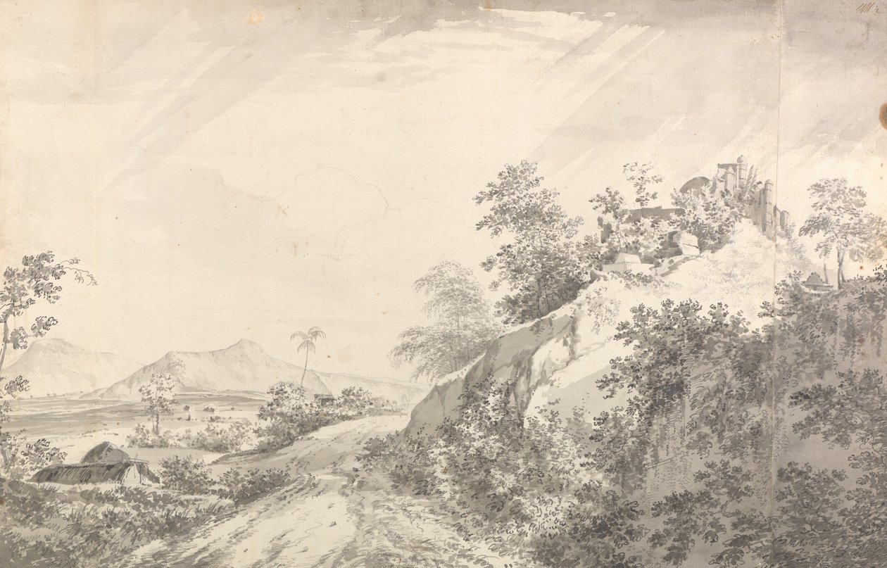 Vue sur le col de Sicri Gully [Sakrigali] - William Hodges