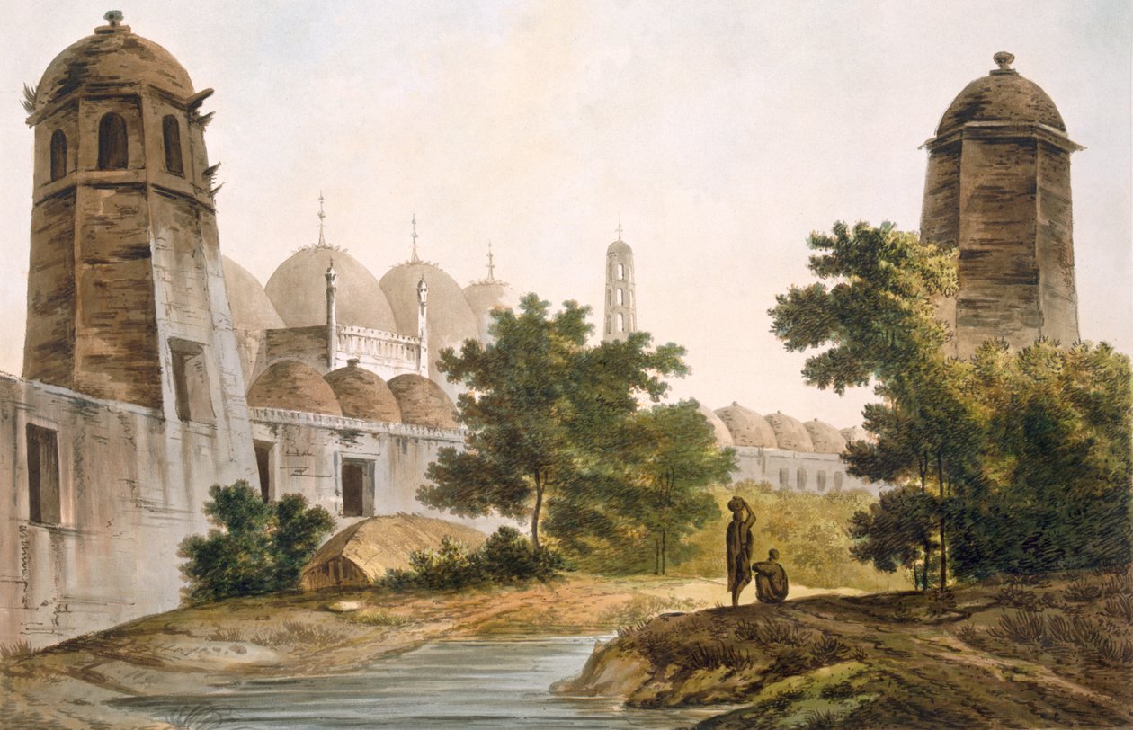 Pl. 41 Vue du Cuttera construit par Jaffeir Cawn à Muxadavad, de 