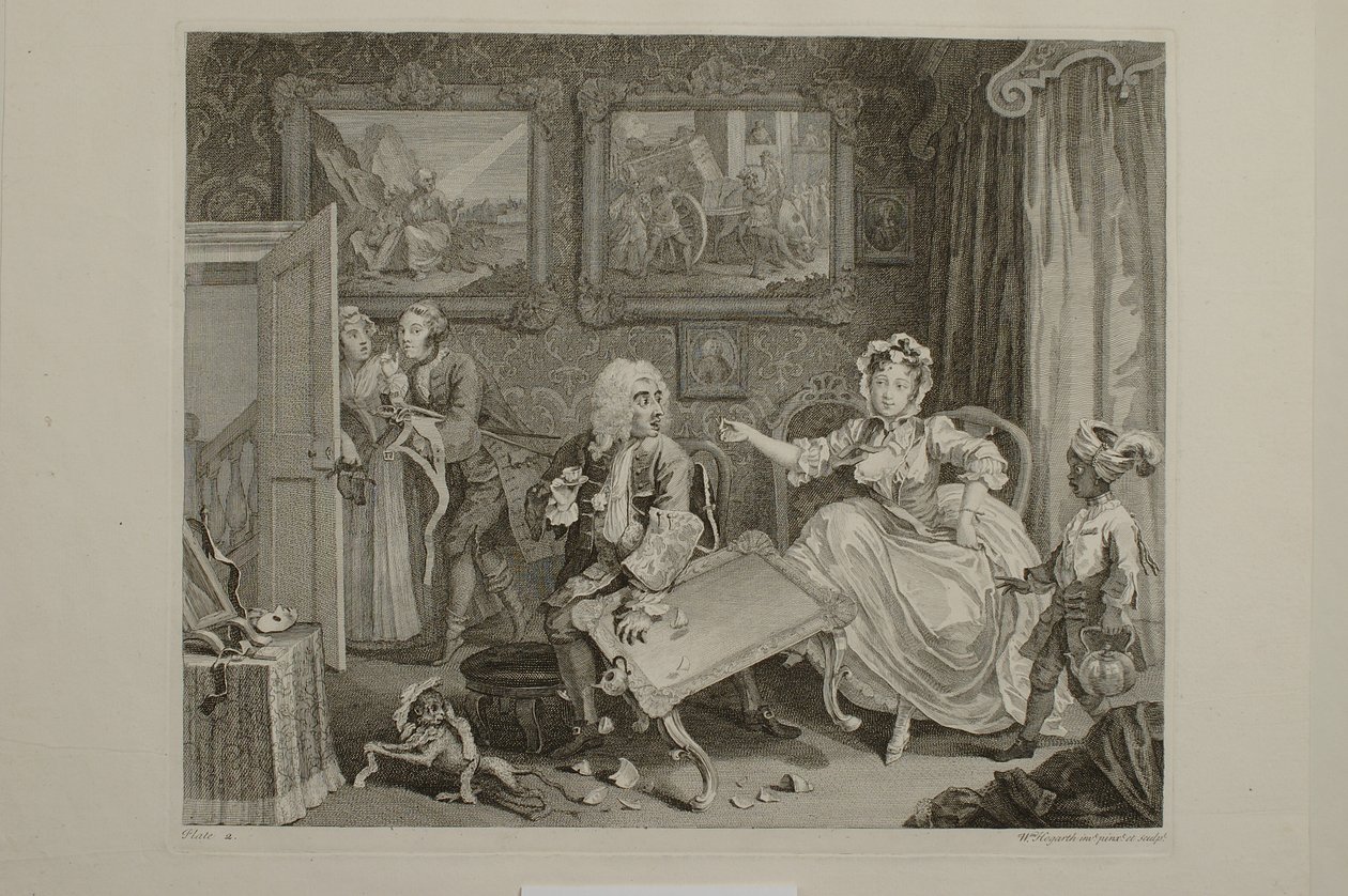 Le parcours d’une prostituée : Planche 2 - William Hogarth