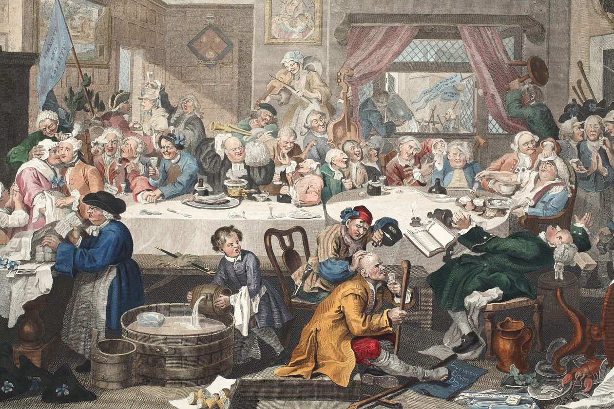 Un divertissement électoral, illustration de 