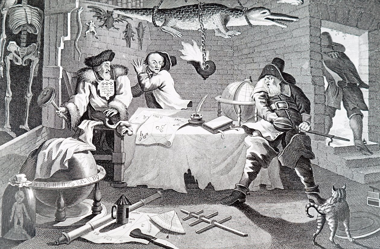 Une scène occulte - William Hogarth