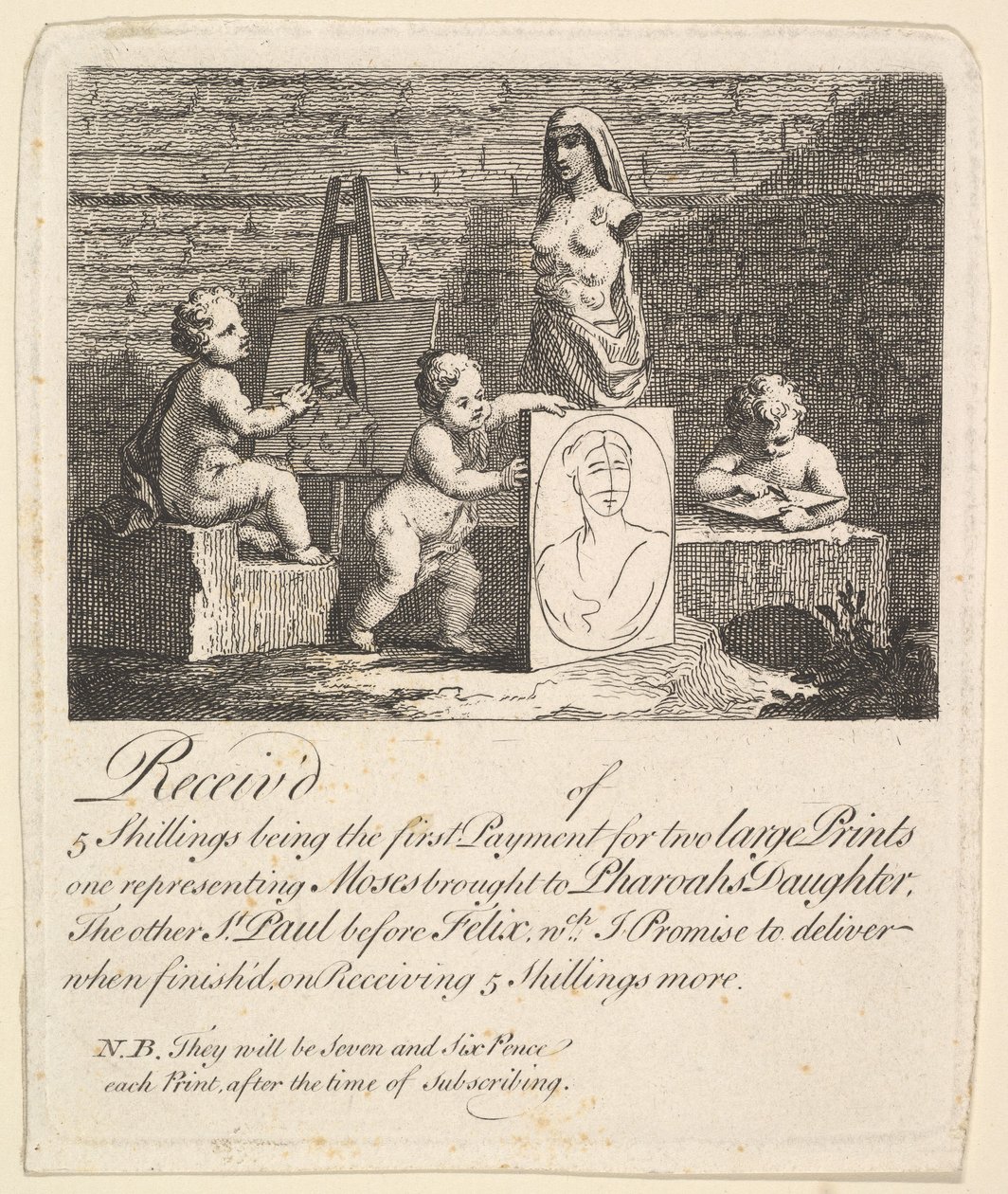 Garçons espionnant la nature, 1731-51 - William Hogarth