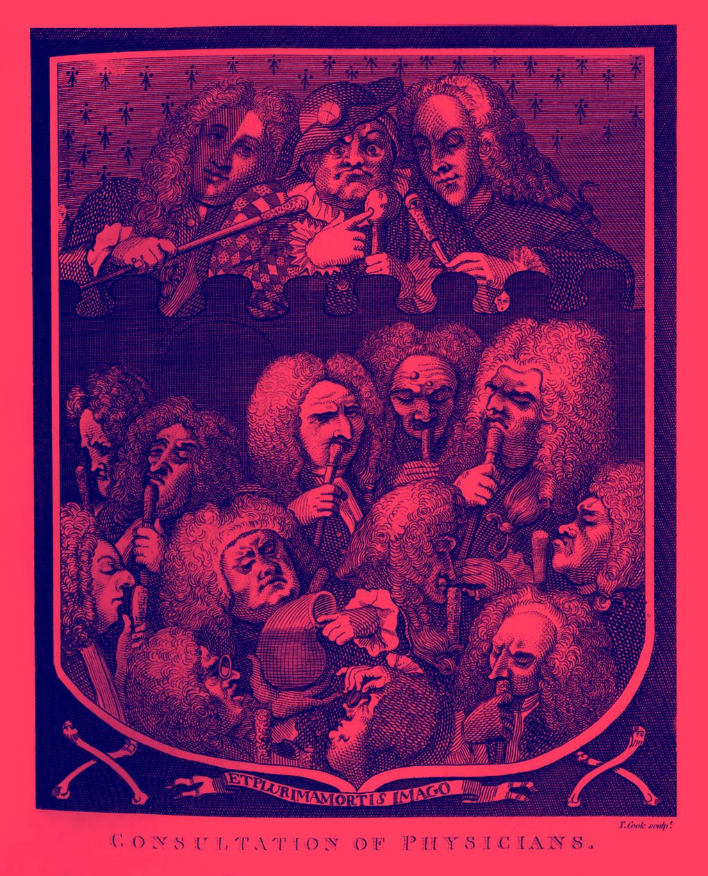 Consultation des médecins - William Hogarth