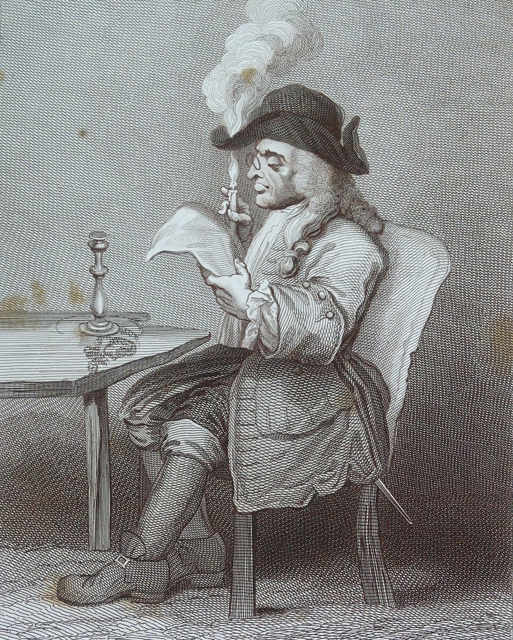 Gravure intitulée 