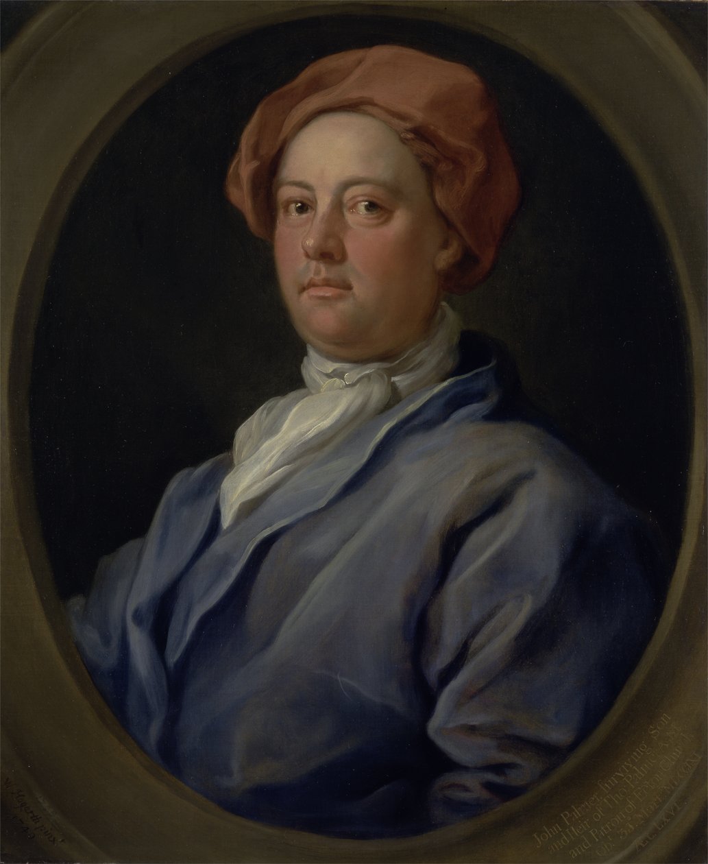 John Palmer, avocat du Inner Temple - William Hogarth