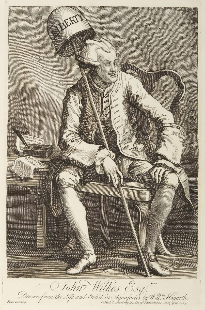 John Wilkes - William Hogarth