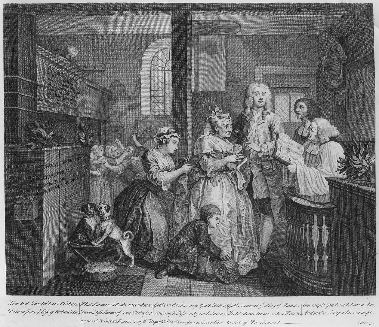 Marié à une vieille fille, planche V de 