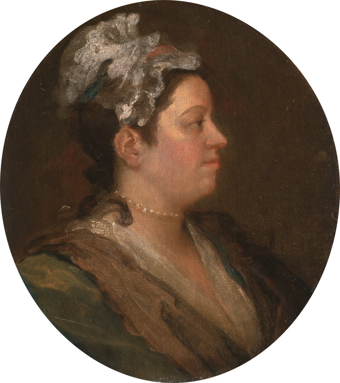 Mary Hogarth (1699-1741), vers 1740 (pré-conversation) - William Hogarth