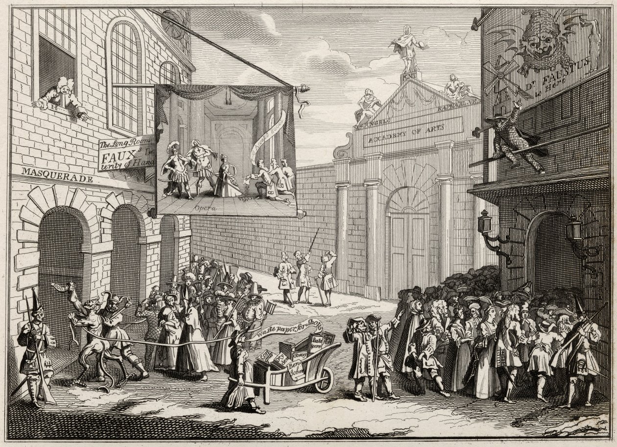 Mascarades et opéras, Burlington Gate, de 