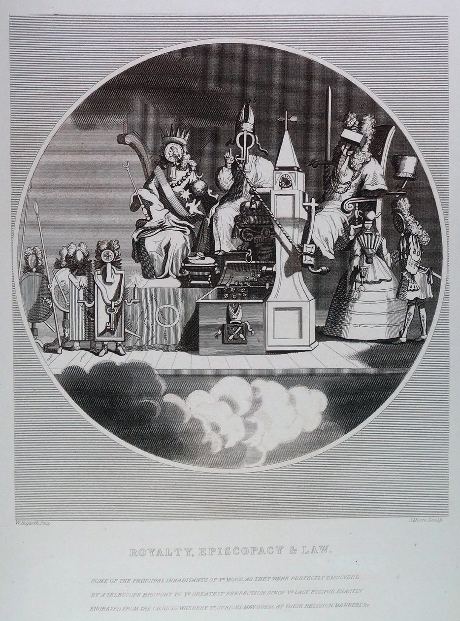 Royauté, Épiscopat et Droit - William Hogarth