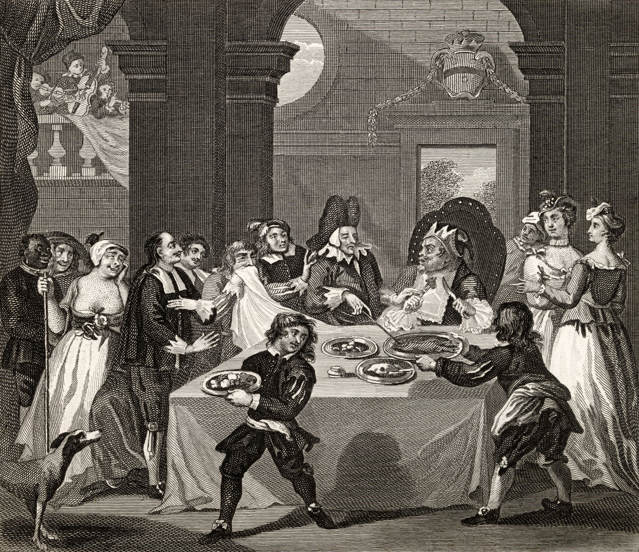 Sancho au Festin Affamé par son Médecin, de 