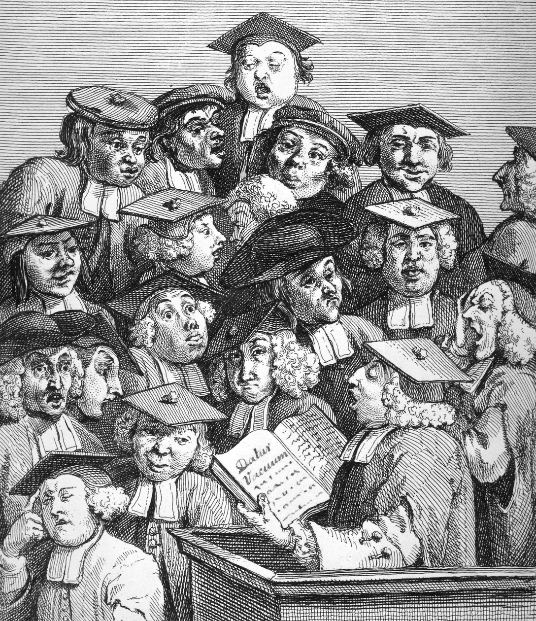 Érudits à une conférence, 20 janvier 1736-37 - William Hogarth