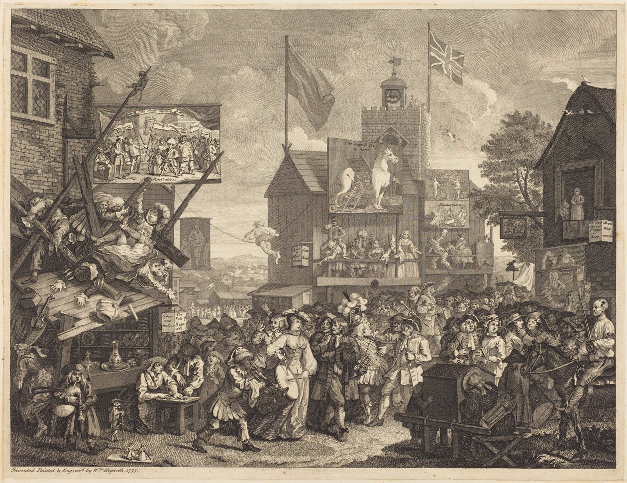 Foire de Southwark - William Hogarth