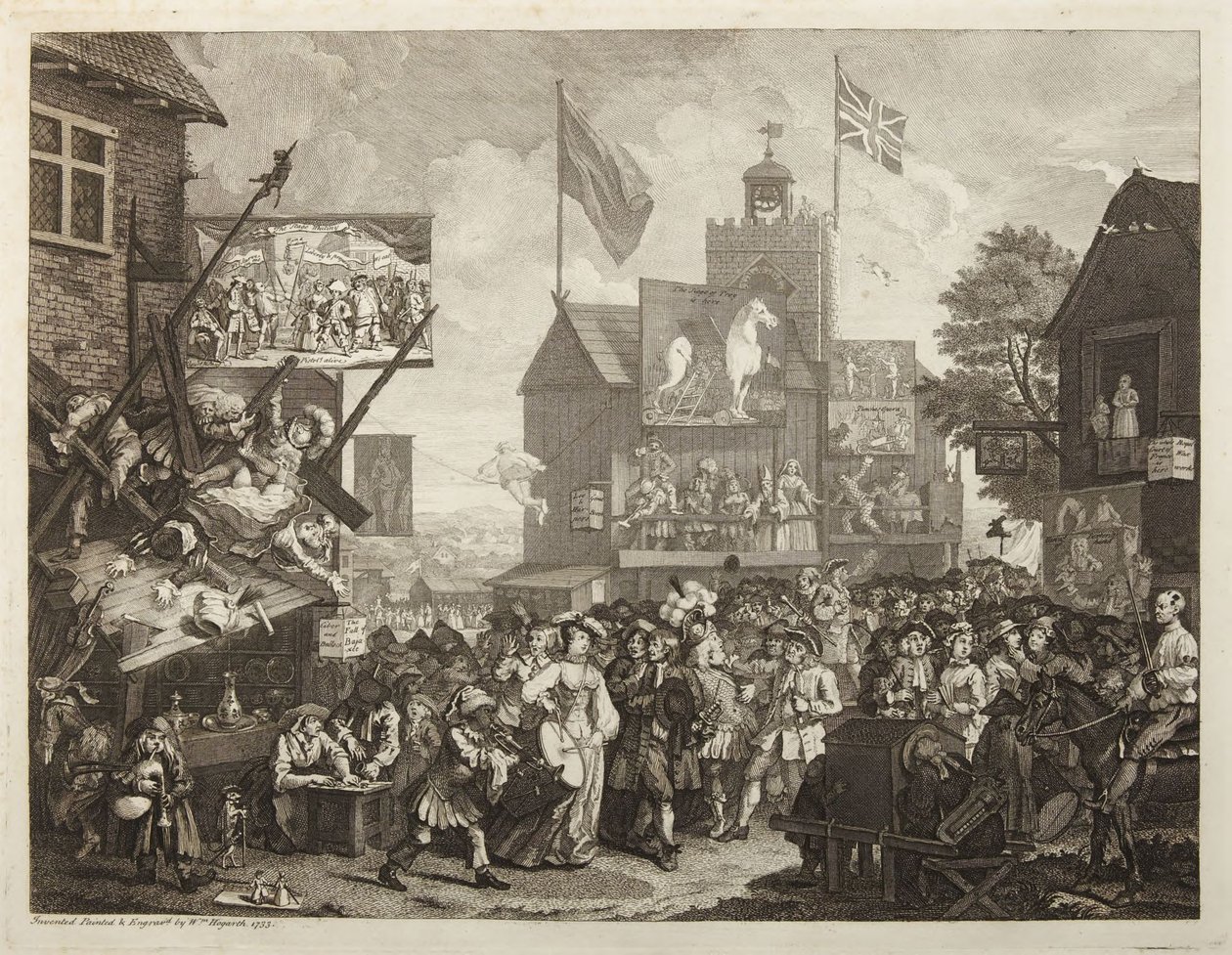 Foire de Southwark - William Hogarth
