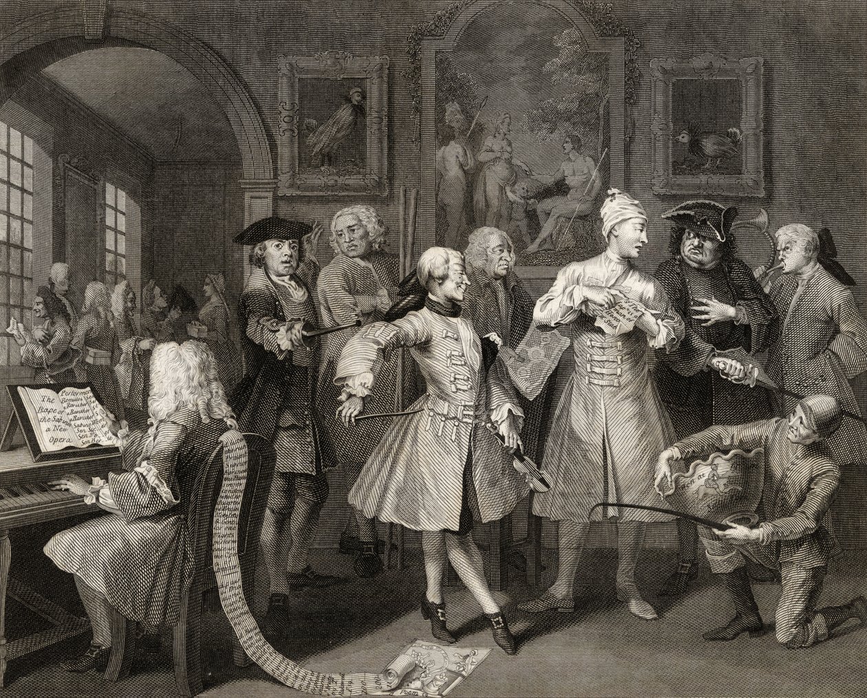 Entouré d