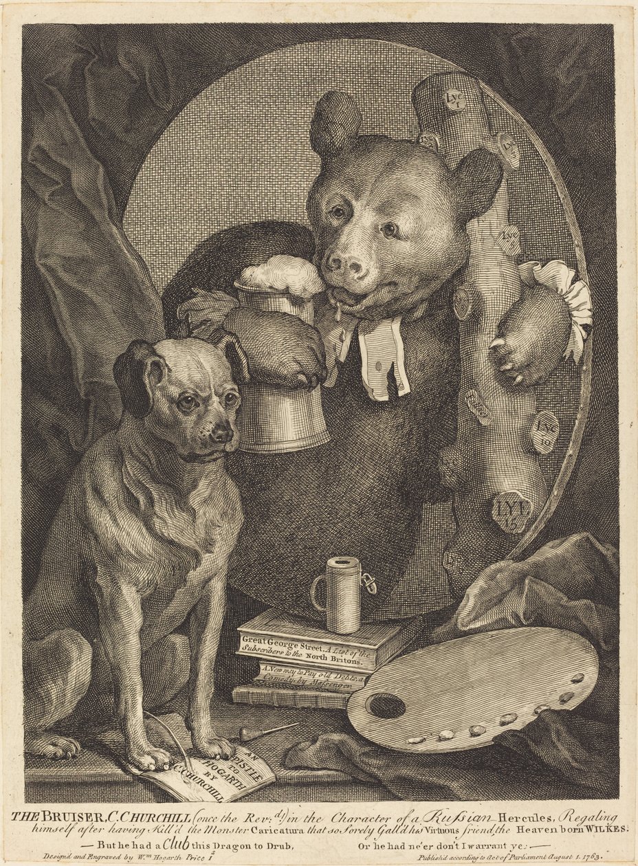Le Bruiser - William Hogarth