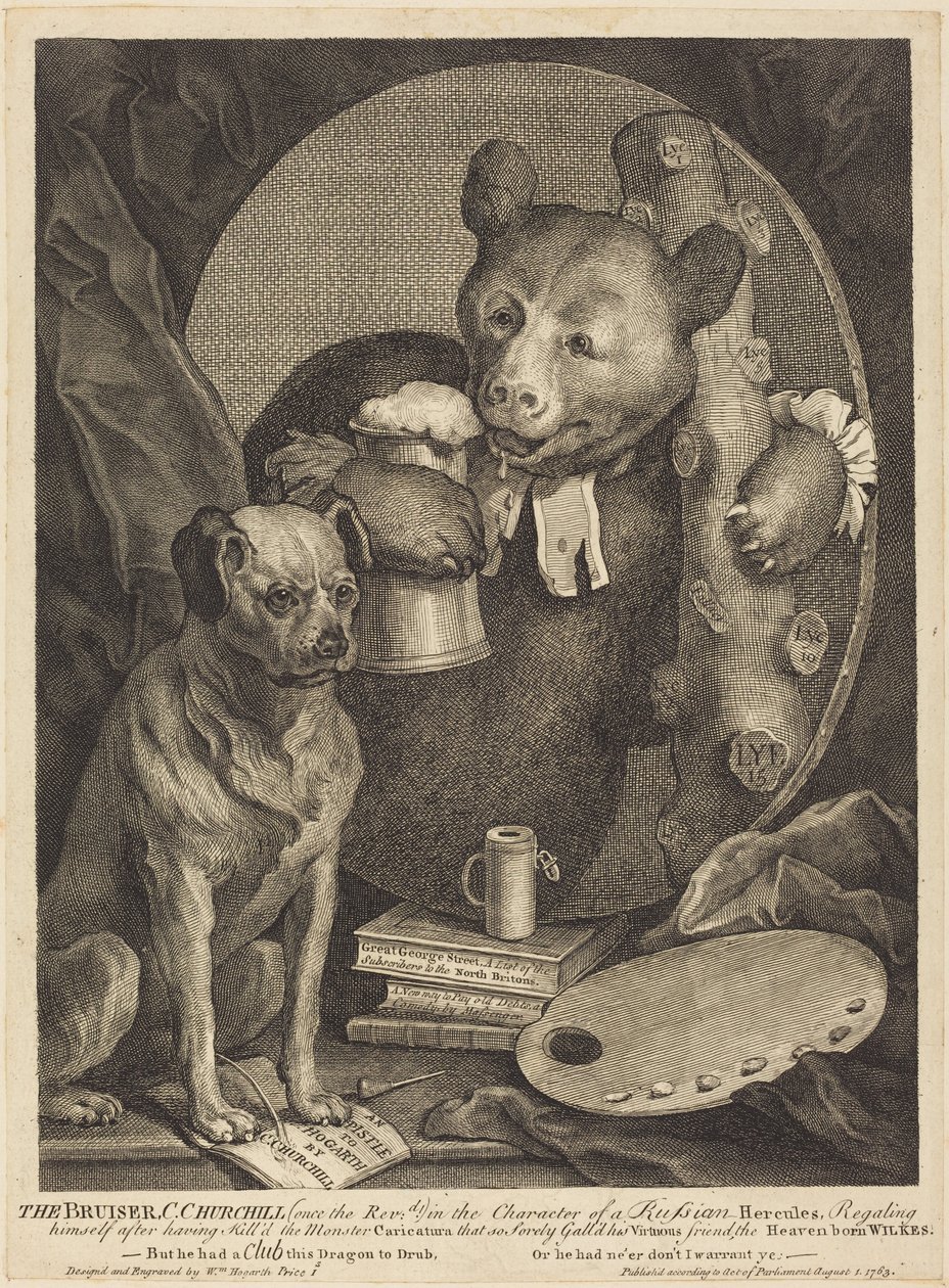 Le cogneur - William Hogarth