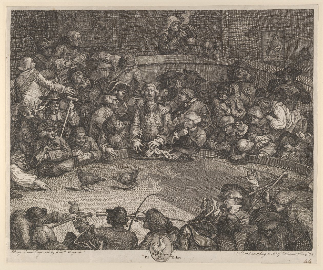 Le cockpit - William Hogarth