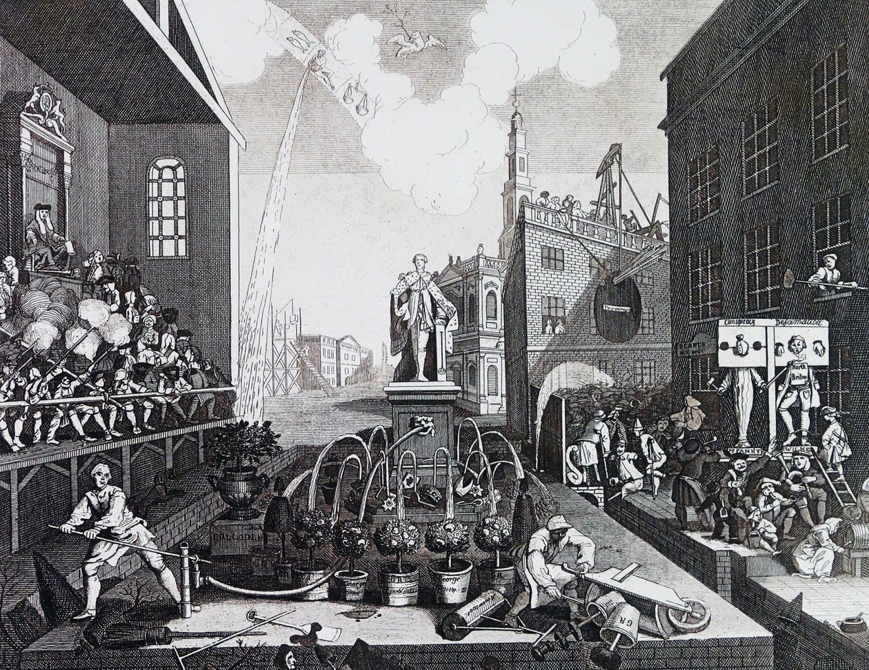 Les Temps. Planche II 1762, par William Hogarth - William Hogarth