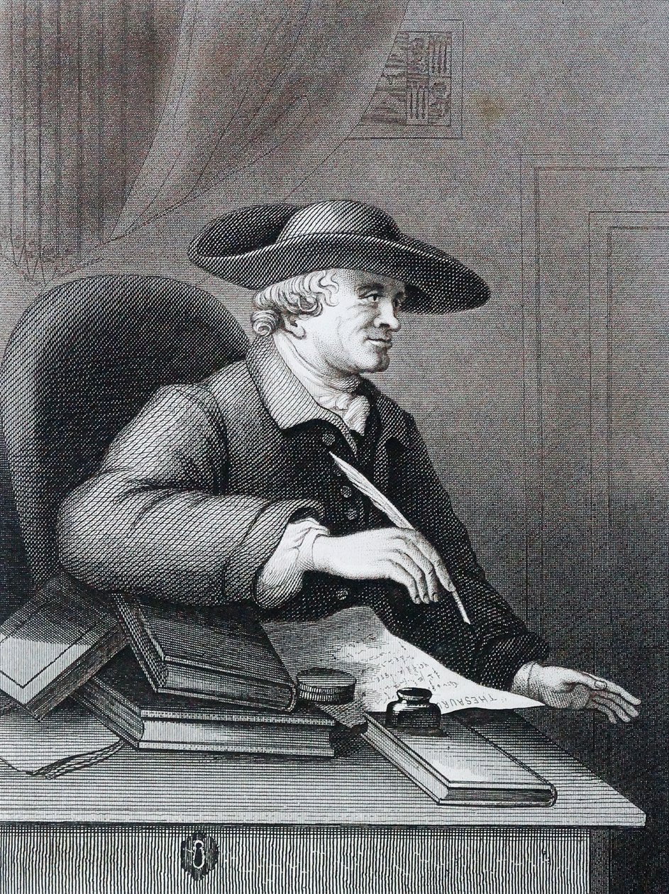 Thomas Morell (1703 – 1784) librettiste anglais, érudit classique par William Hogarth - William Hogarth