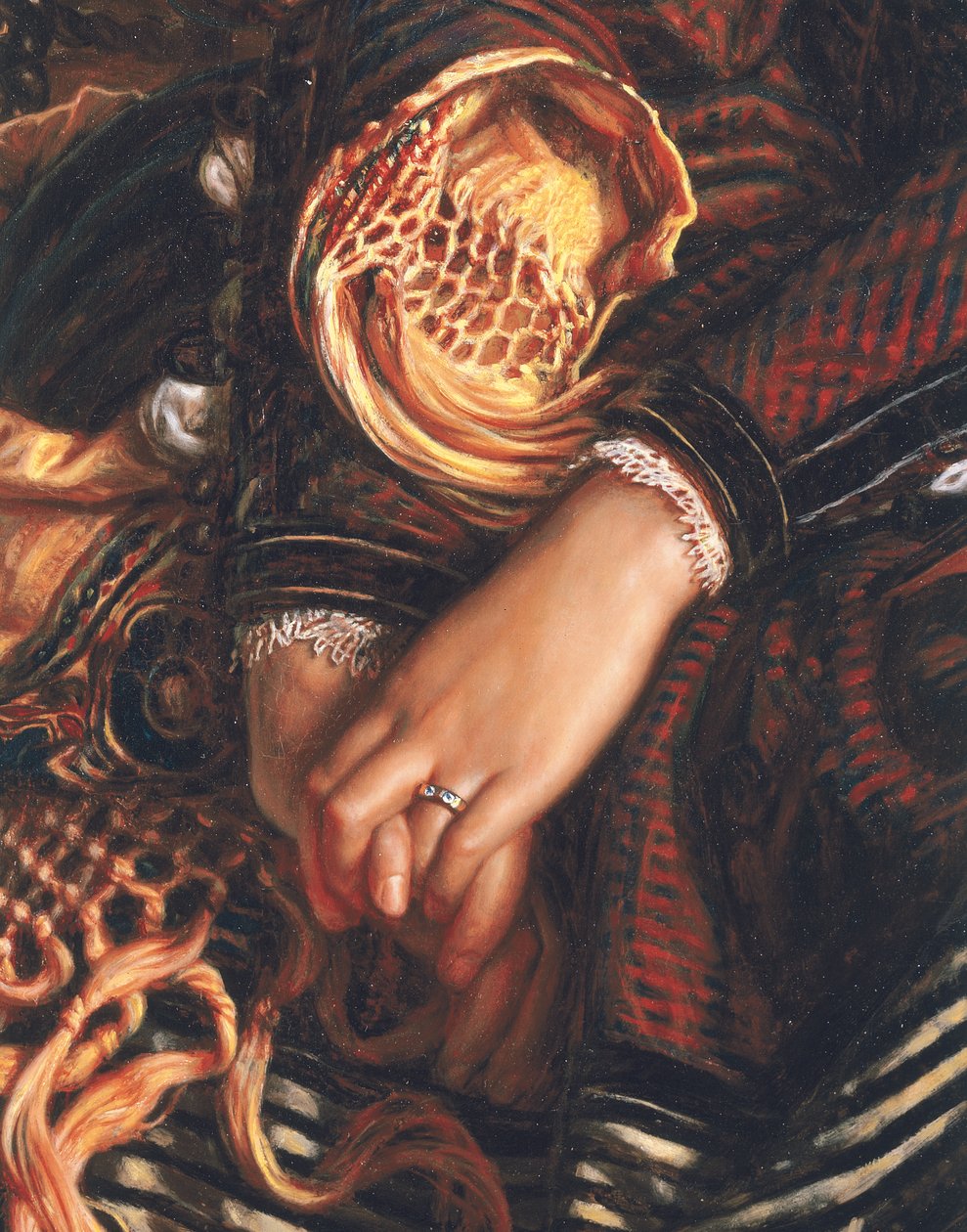 Détail de Il Dolce far Niente - William Holman Hunt