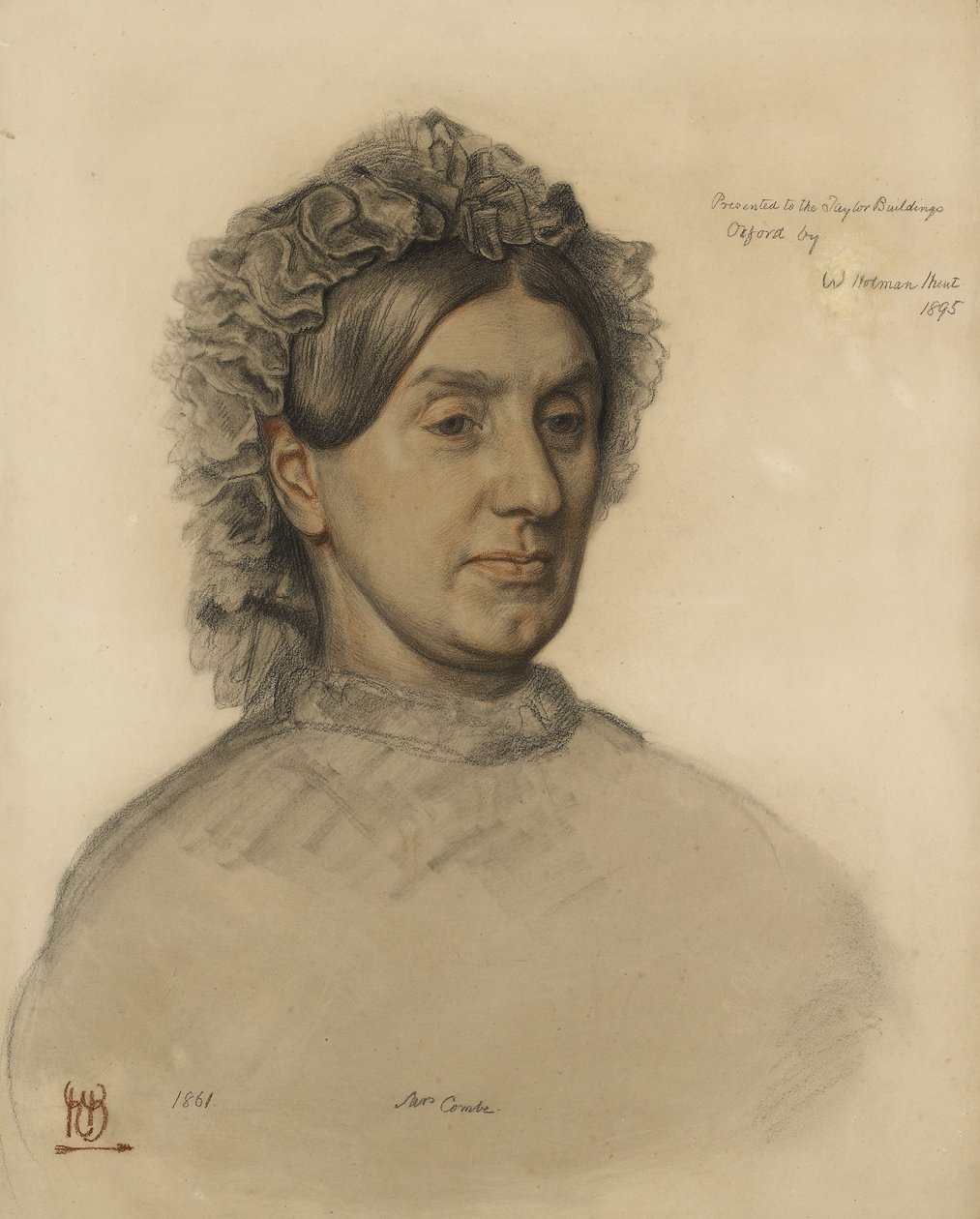 Mme Thomas Combe (1806-1893) - William Holman Hunt