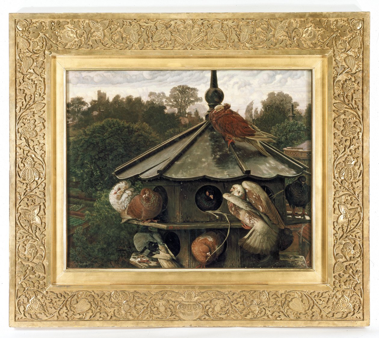 La Fête de Saint Swithin ou Le Colombier - William Holman Hunt