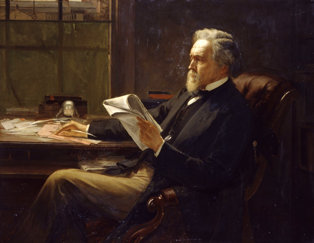 Portrait de George Jacob Holyoake - William Holyoake