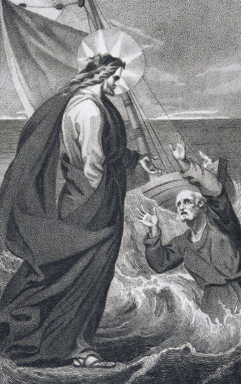 Le Christ réprimandant Pierre, de 