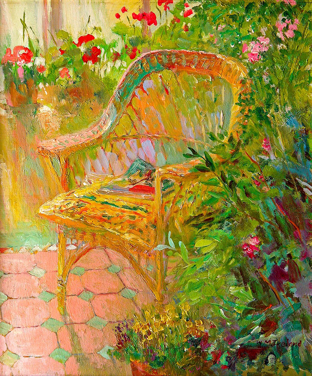 Chaise en osier, 2000 - William Ireland