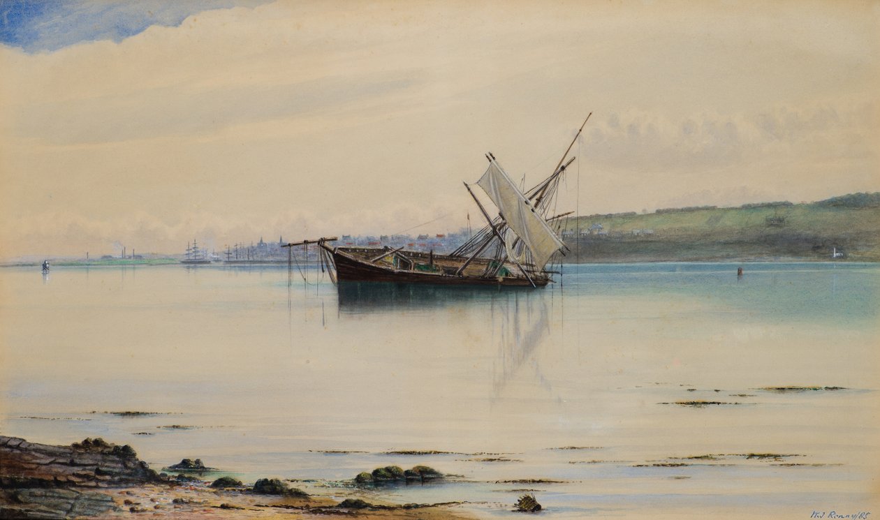 Tayport depuis Dundee - William J. Renny