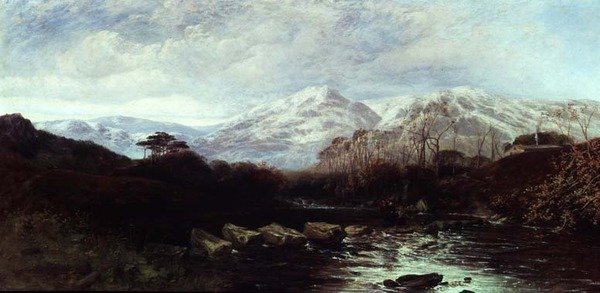 Paysage fluvial étendu - William James Muller