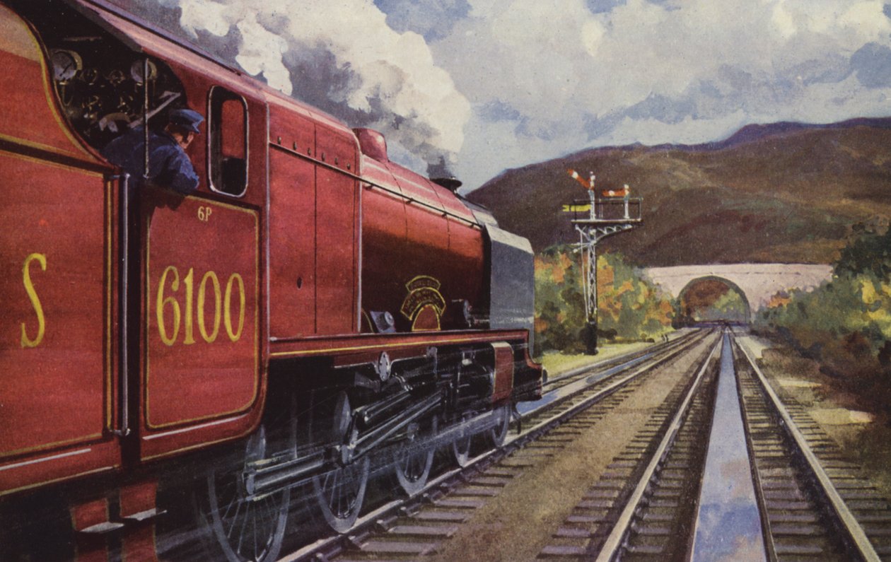 Le LMS "Royal Scot" (lithographie couleur) - William John Patton McDowell