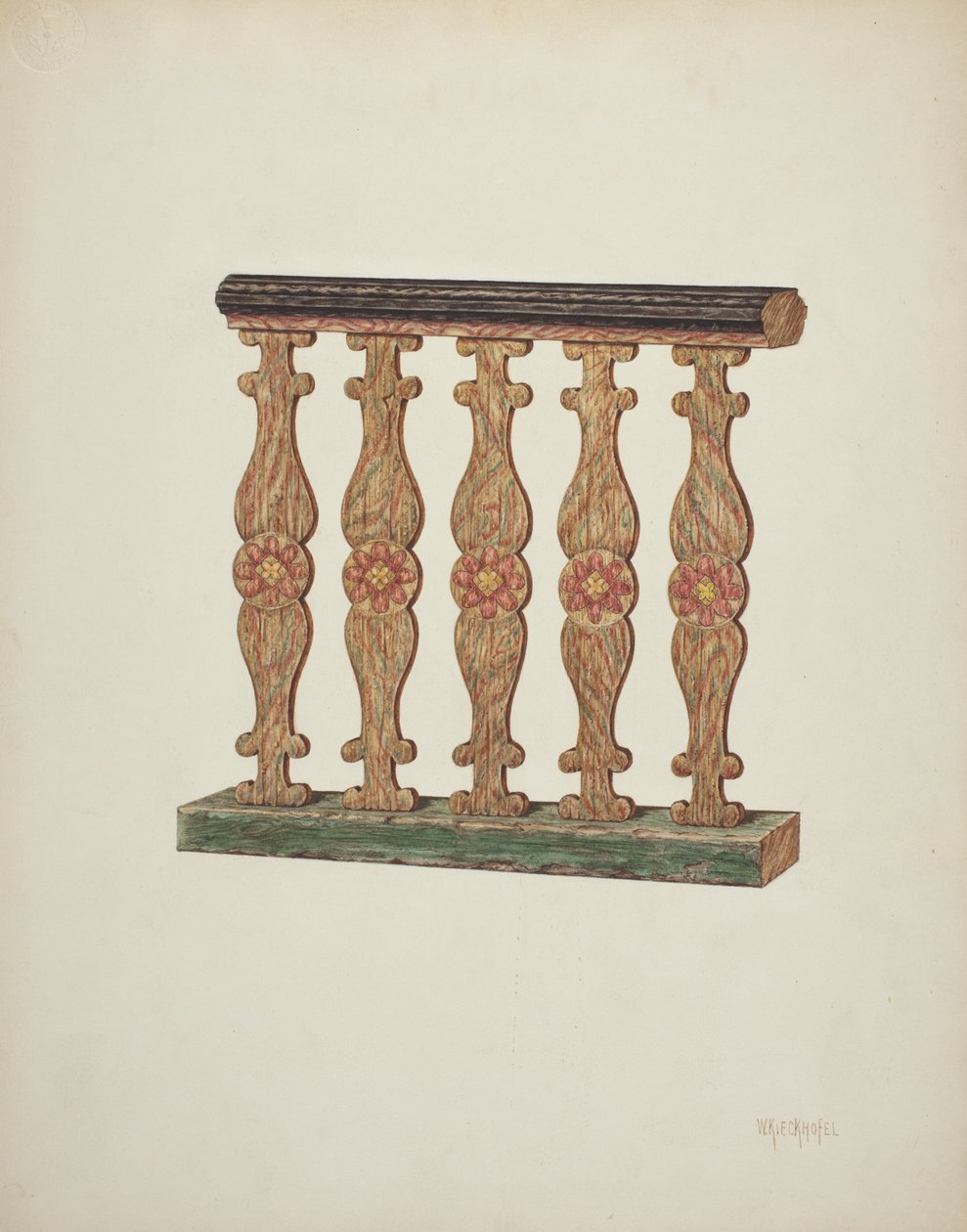 Barrière de chœur, 1939 - William Kieckhofel