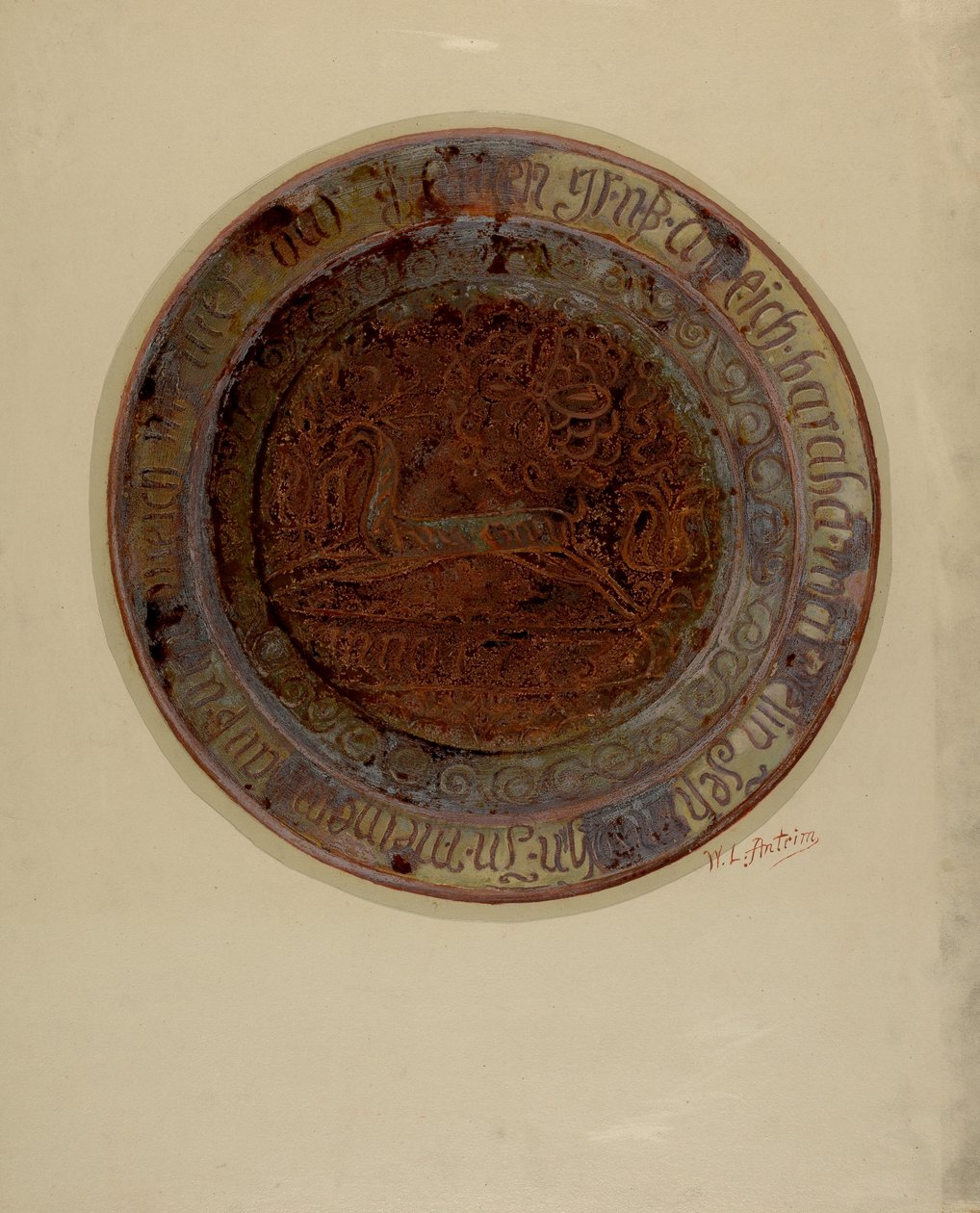 Plat allemand de Pennsylvanie - William L Antrim