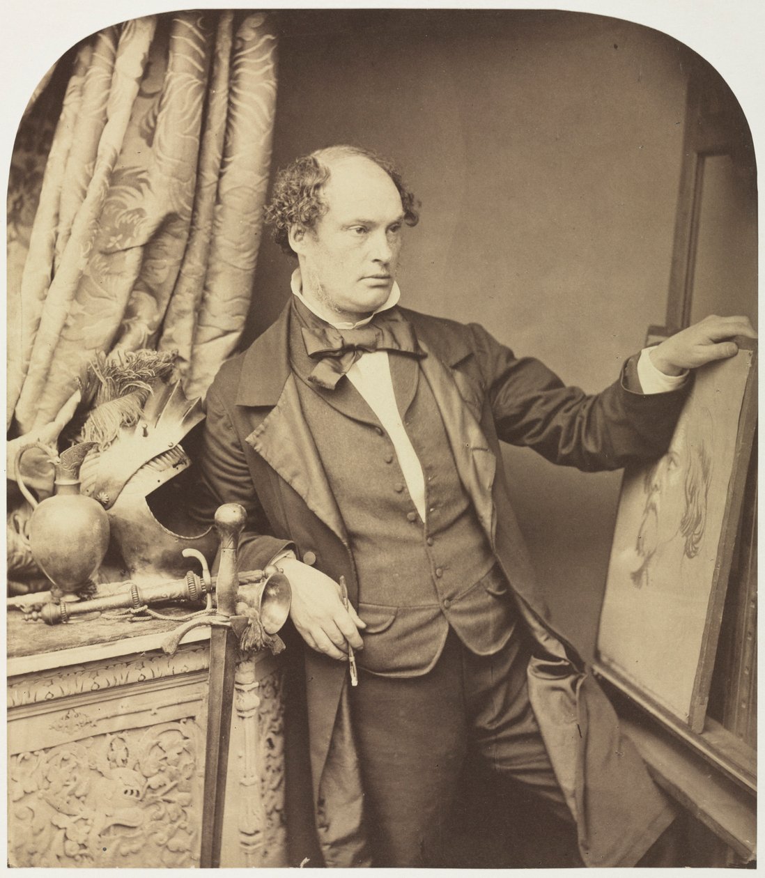 Daniel Maclise 1806-1870, 1857 - William Lake Price