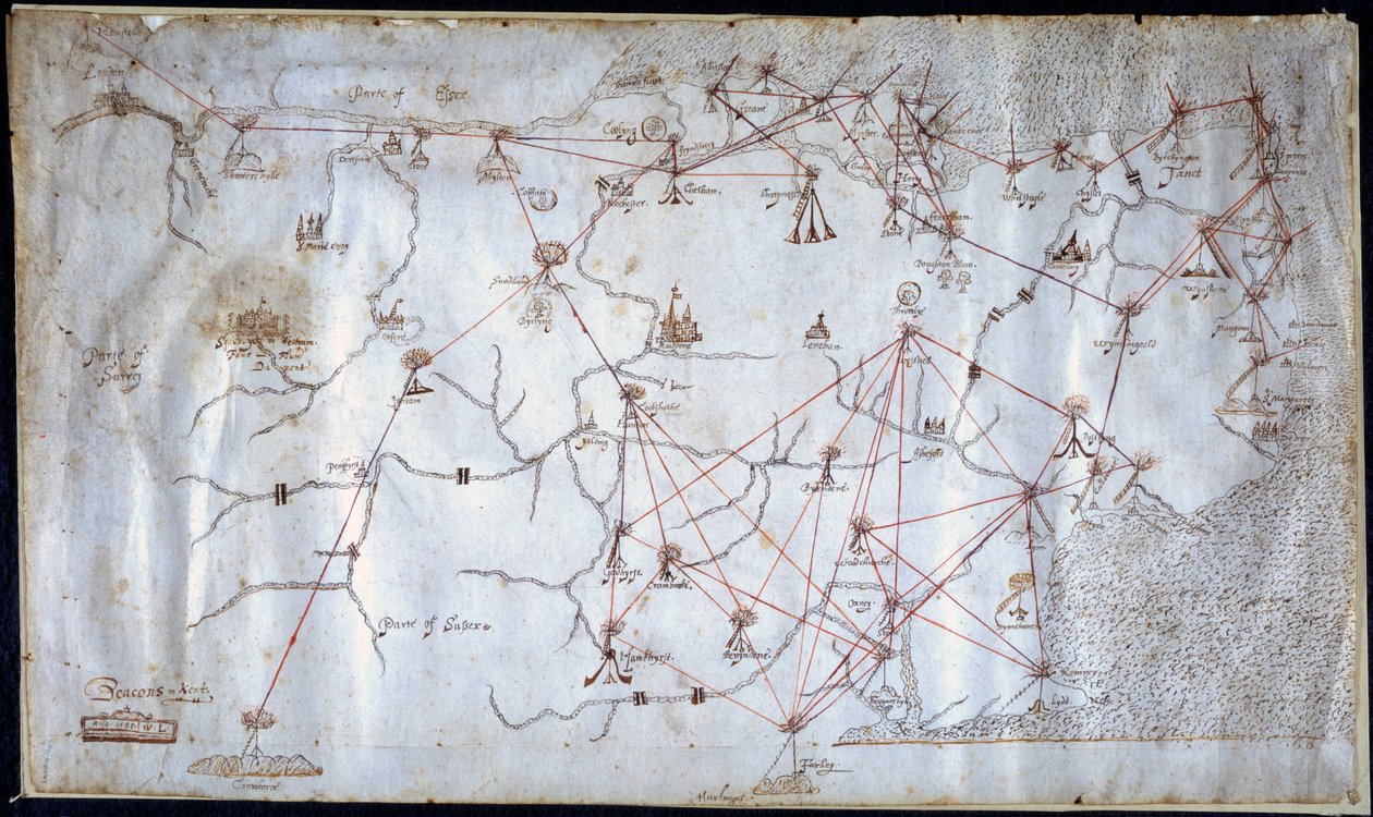 Balises dans le Kent - William Lambarde