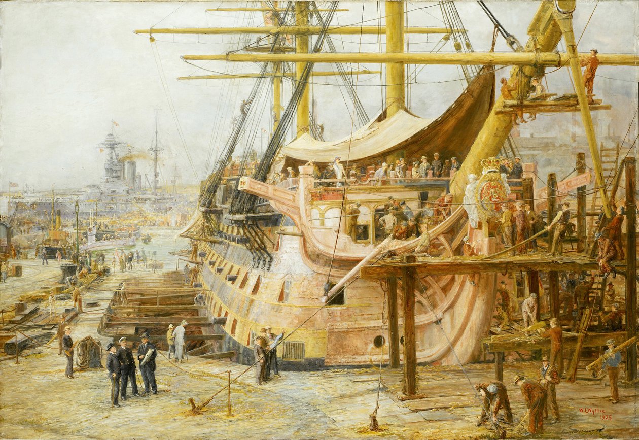 La restauration du HMS 