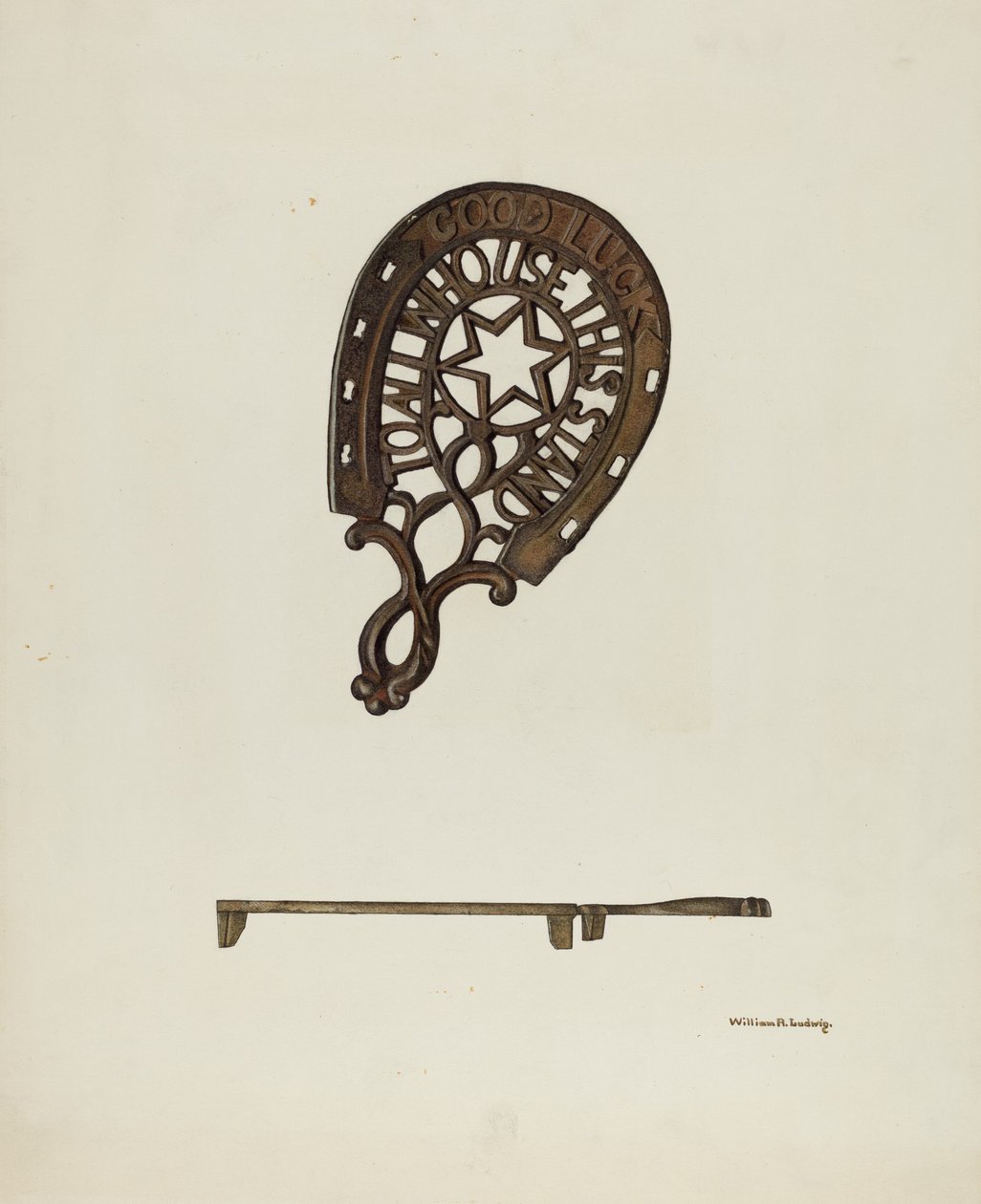 Trépied, vers 1939 - William Ludwig