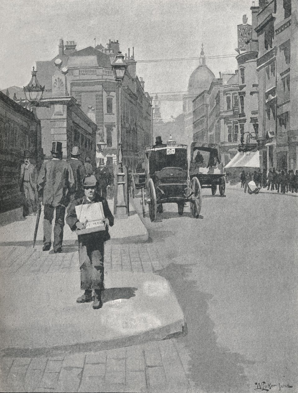 Cannon Street, 1891 - William Luker