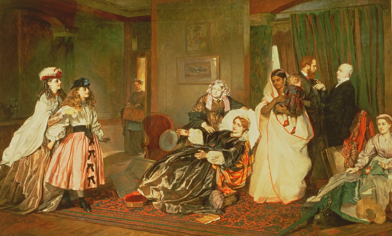 Le retour à la maison - William Maw Egley