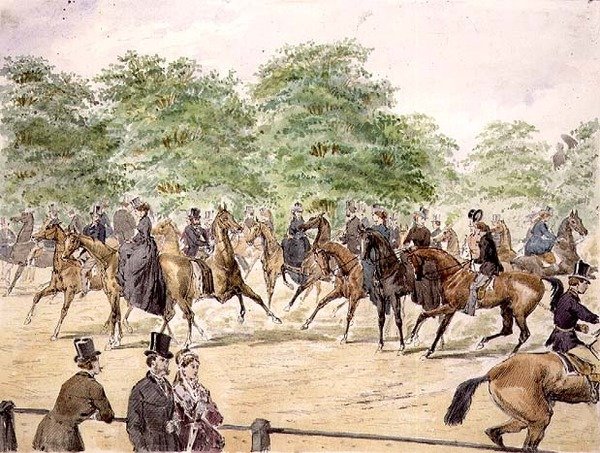 Promenade à Rotten Row - William McConnell