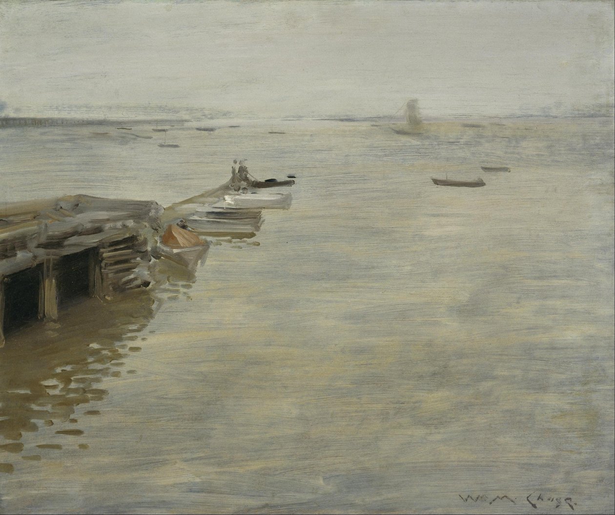Un jour gris - William Merritt Chase